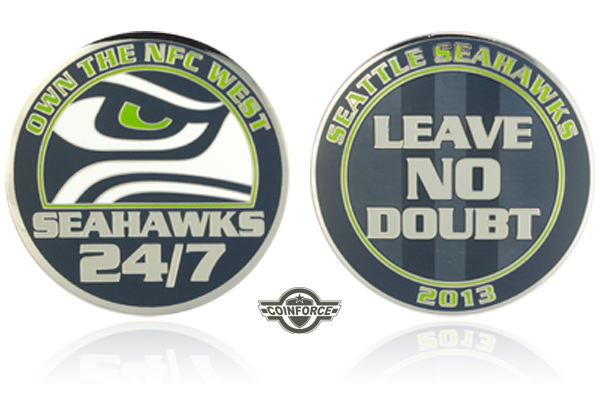Seattle Seahawks Challenge Coin