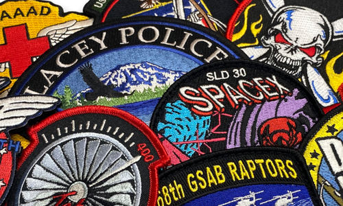 Custom Embroidered & PVC Patches