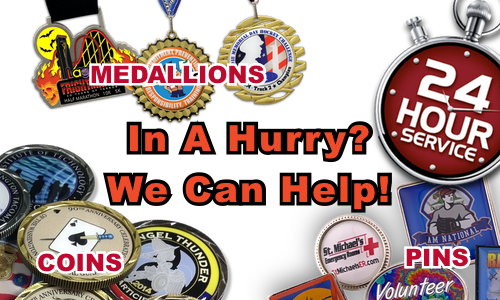 QuickFAST! Express - Coins, Lapel Pins, Award Medallions
