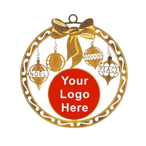 Custom Christmas Ornaments - Your Logo Here